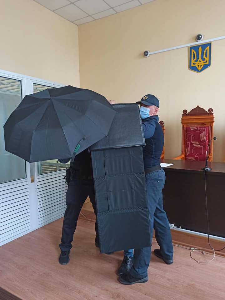 На навчаннях були відпрацьовані різні ситуації захисту та охорони