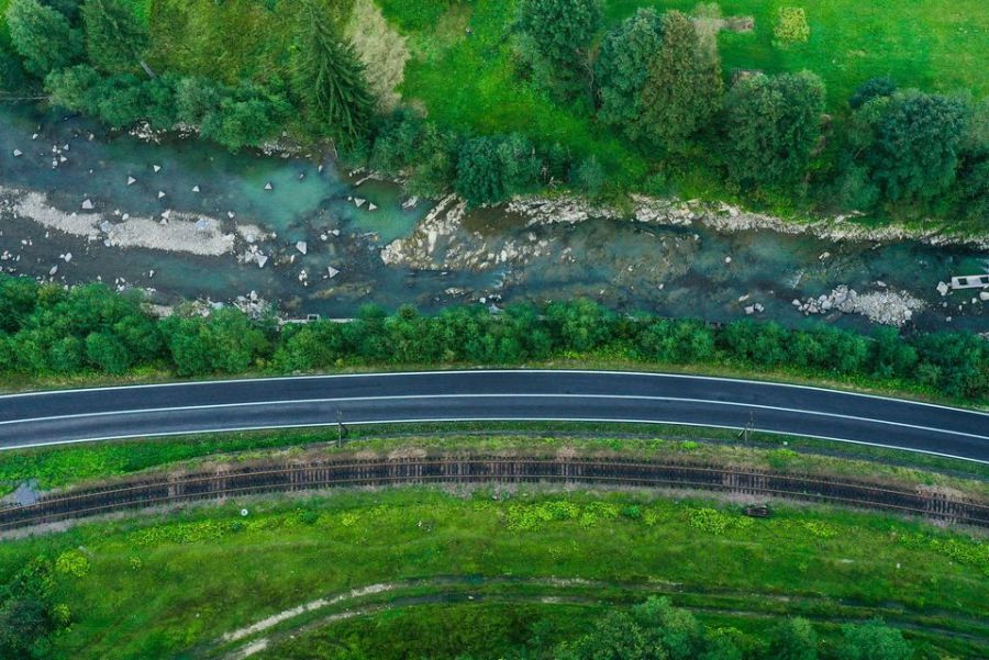 Ілюстрація. Автотраса проходить через популярні курорти місцевості