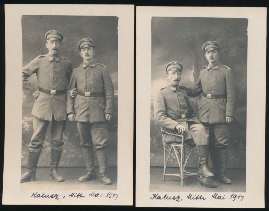 Калуш. 1917 рік. На світлині — німецькі солдати