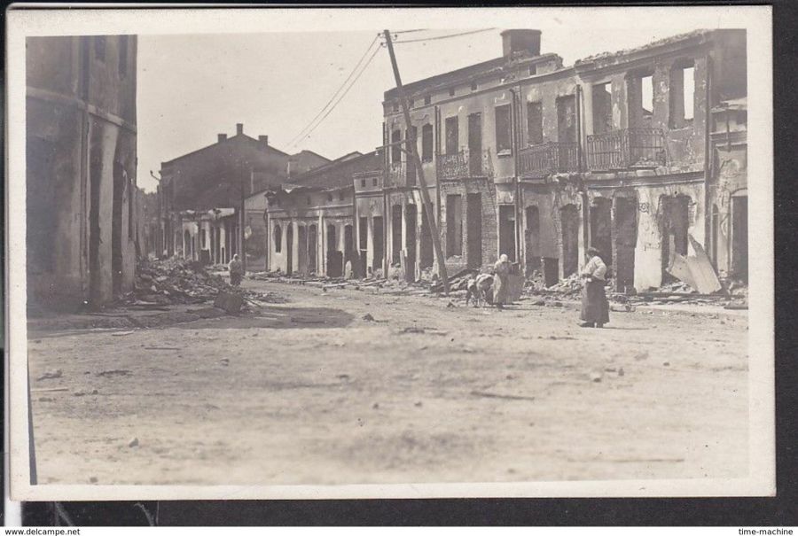 Руїни Калуша. Перша світова війна. 1917 рік