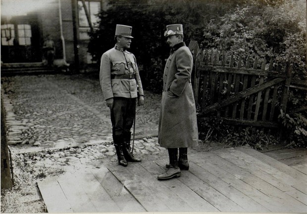 На історичних світлинах часів Першої світової зафіксовано візит у Калуш Карла І Франца Йосифа