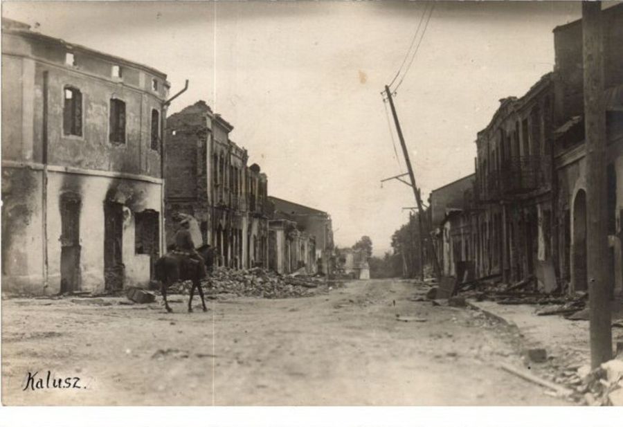 Калуш у Першу світову був майже повністю знищений