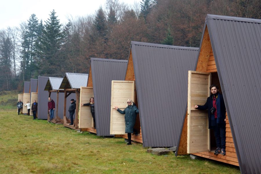Проєкт «Наметове містечко «Байки бойка» привабить велику кількість туристів
