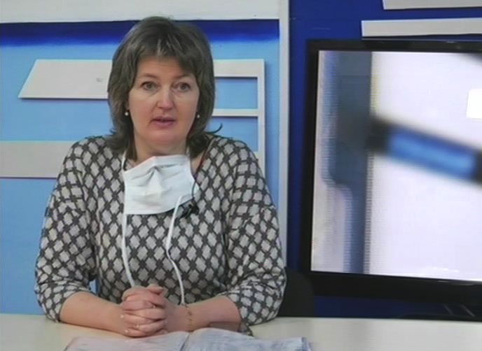 Наталія Кінаш дякує персоналу Калуської ЦРЛ за професійність, мужність і людяність