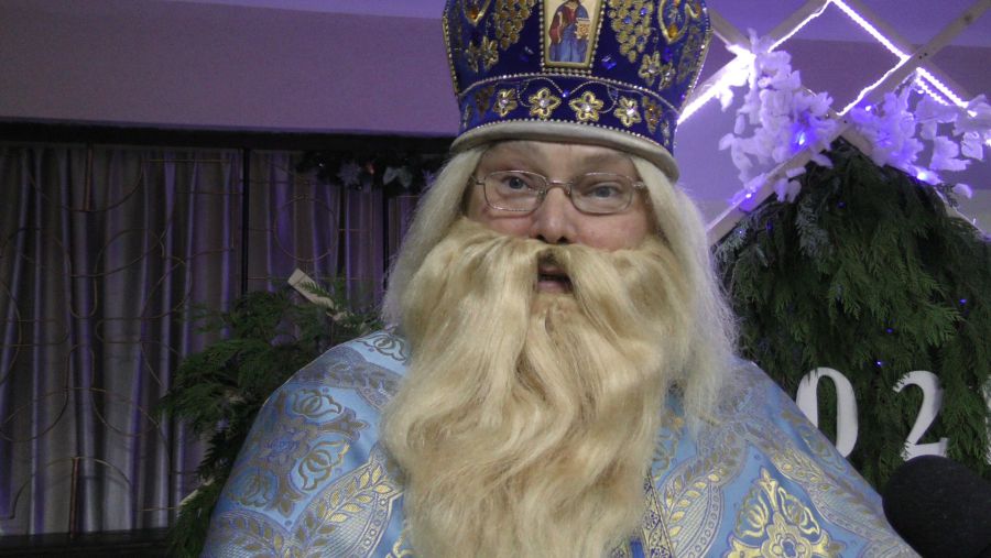 Головний святий Миколай Калуша, режисер молодіжного театру Silentium Дмитро Карачун