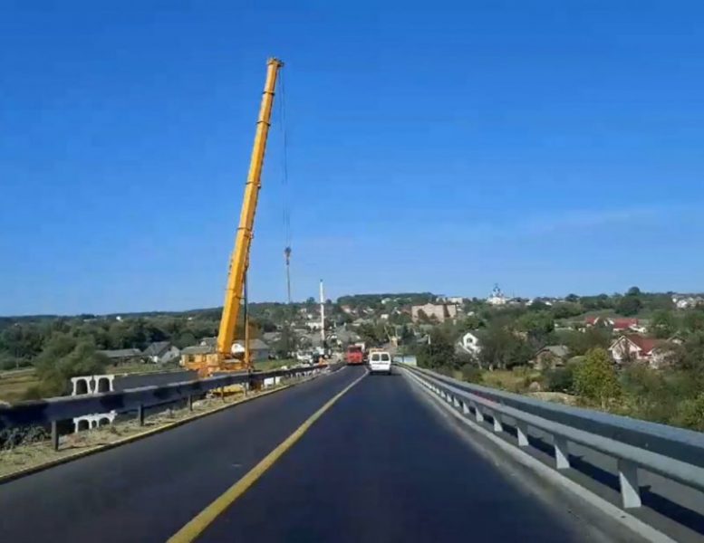 Міст відновлений в короткий термін