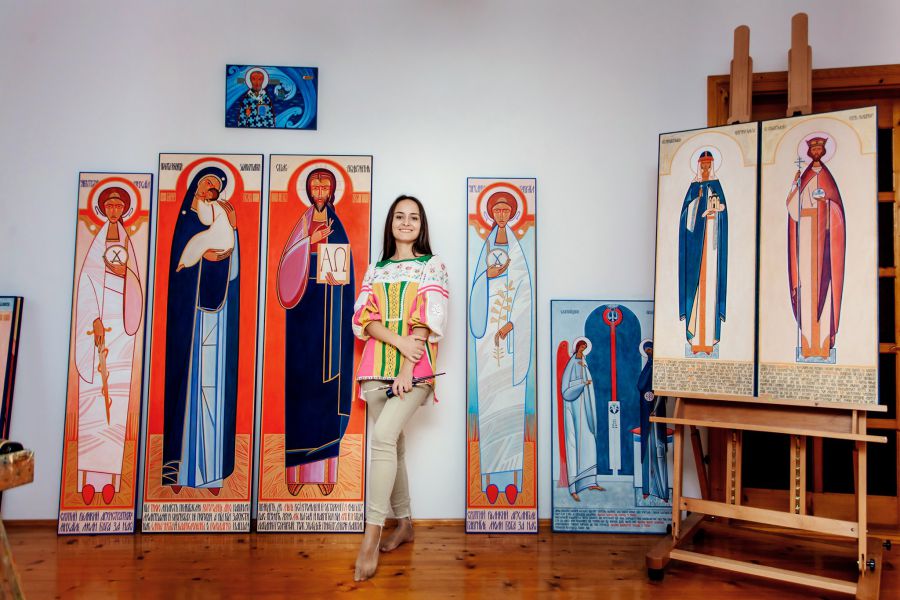 Іконопис припав до душі Юлії Багринівській