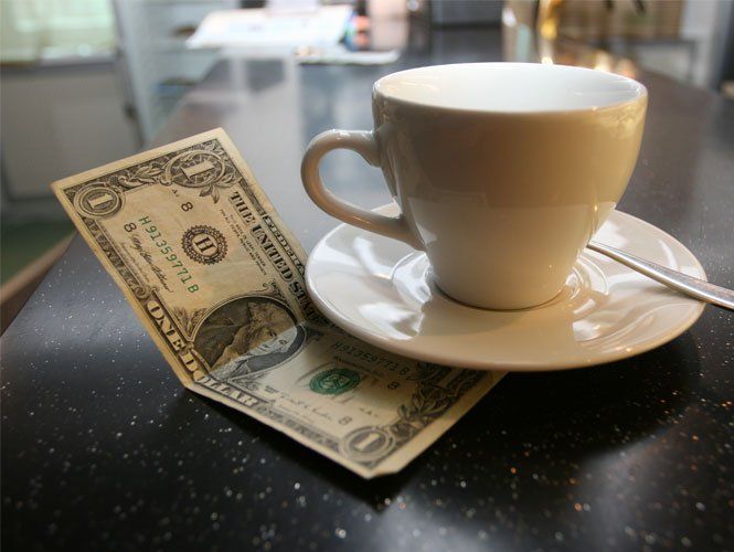 Ілюстрація. Працівники закладу просто розплакались від такої суми чайових.