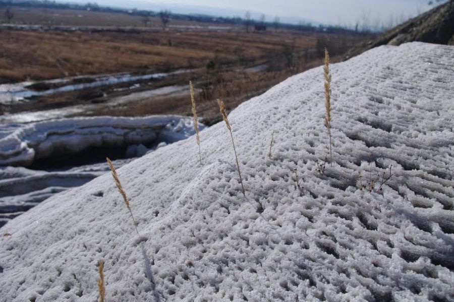 Ілюстрація. Через діяльність людини на Калущині — засолені ґрунти та отруєні ґрунтові води