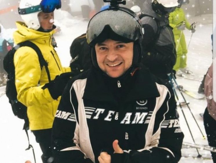 Володимир Зеленський любить активний відпочинок.