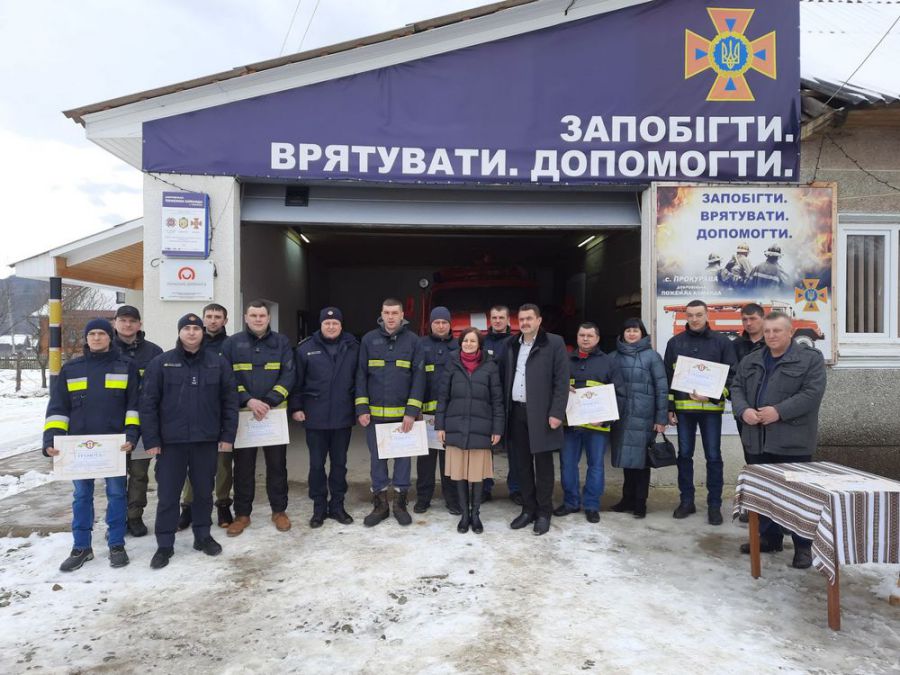 Польські пожежники довший час діляться досвідом з українськими колегами.