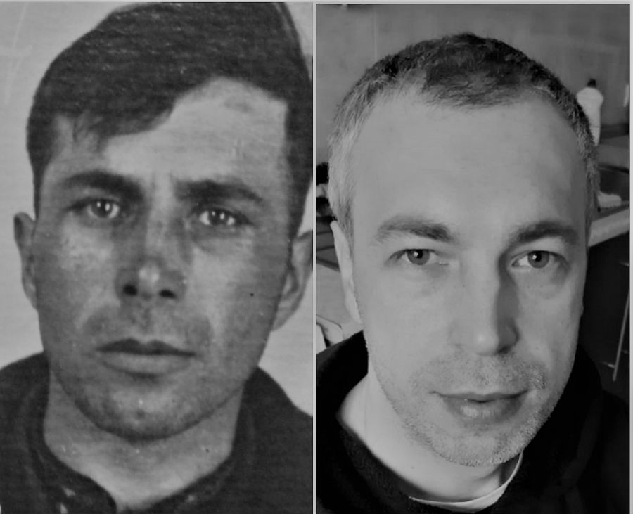 Михайло Вошка і правнук Андрій Боднар — схожість очевидна