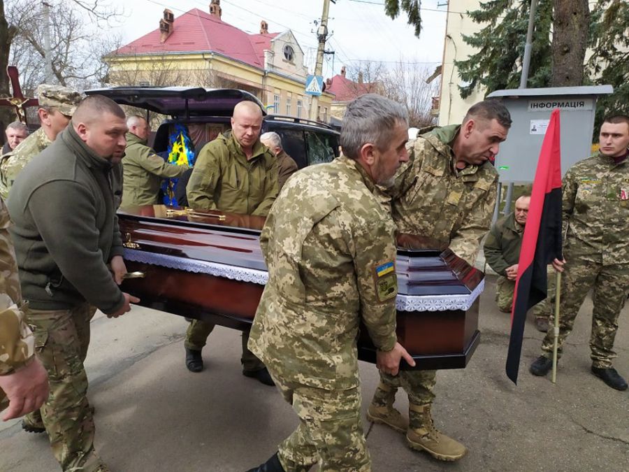Сьогодні, 28 березня, Калущина зустріла свого десятого загиблого героя