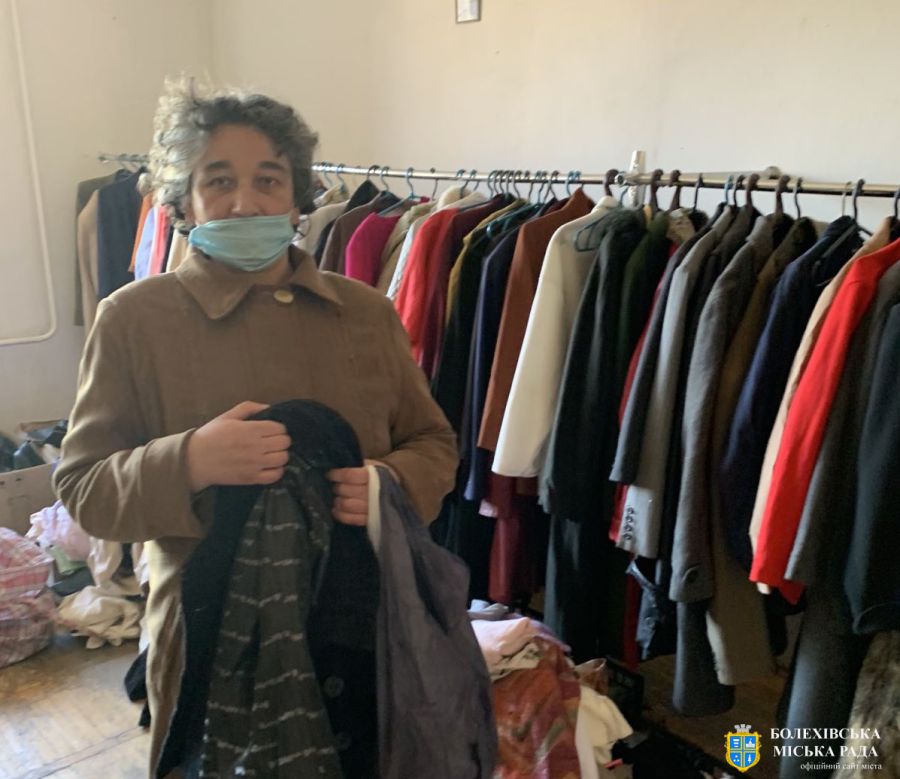 Прийом та видача речей здійснюється за адресою: м. Болехів, вул. Д.Галицького, 39.