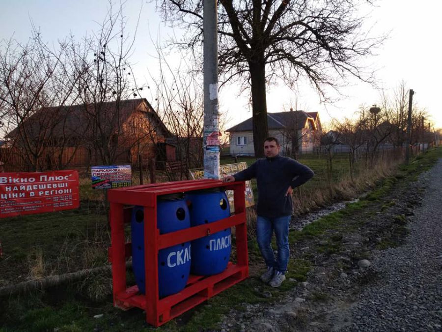 Староста просить земляків приєднатися до сортування сміття