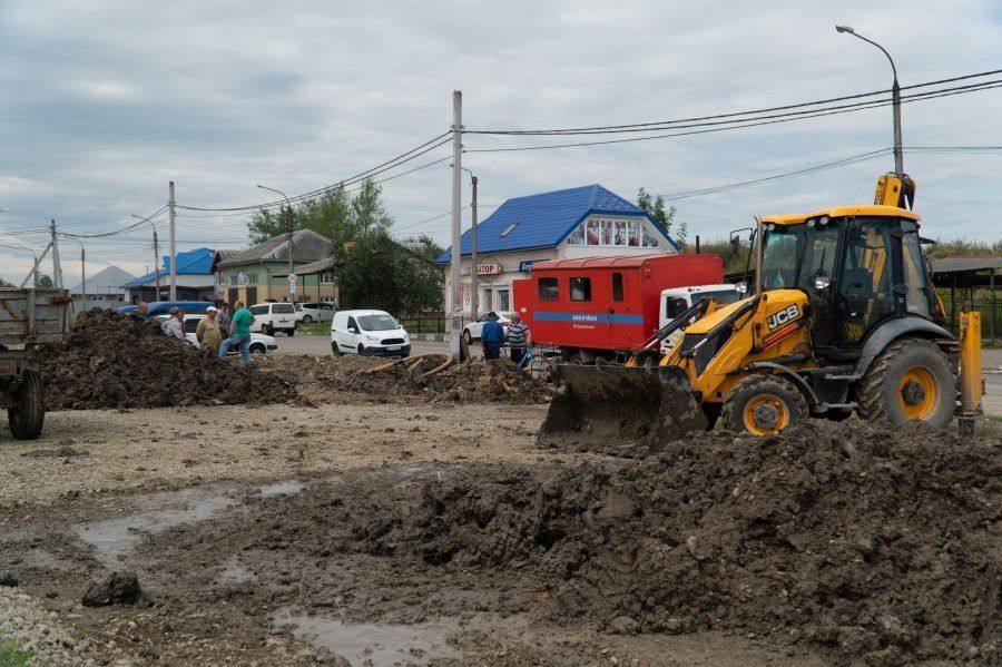Від водопроводу на вул. Ринковій залежить водопостачання 90% калушан. Фото: Володимир Неживело