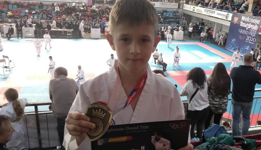 Андрій Лагойда — чемпіон Європи та України з паракарате, багаторазовий призер змагань серед дітей