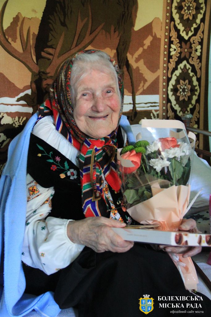 Ювілярка поділилась своїм секретом довголіття.