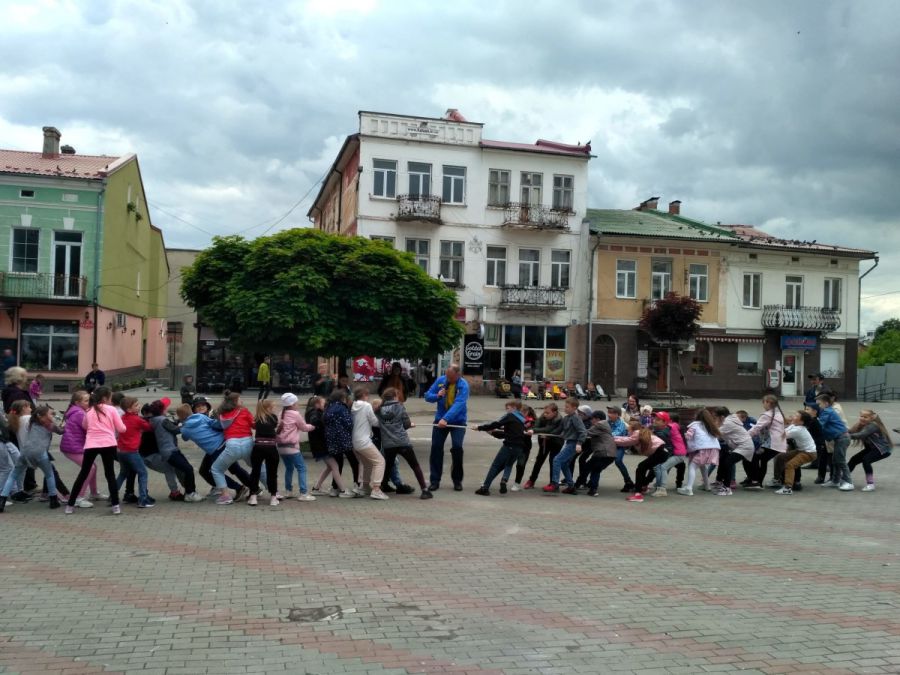 Від спортивного заходу діти отримали масу задоволення