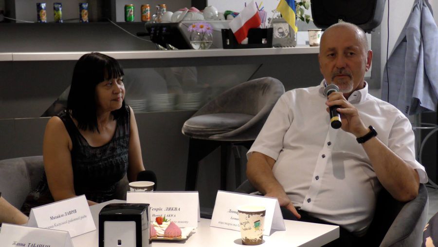 Перекладачем українсько-польського форуму стаа директорка ПК "Мінерал "Алла Терещенко