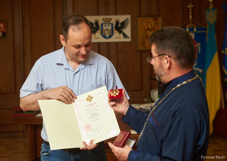 Міський голова Івано-Франківська Руслан Марцінків отримав високу нагороду.