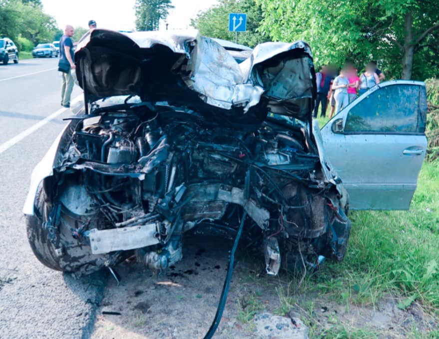 Водій перебував у стані алкогольного сп'яніння.