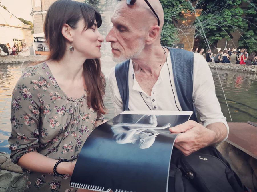 Юрій Іздрик на "Книжковому Арсеналі". Фото: Надія Давиденко