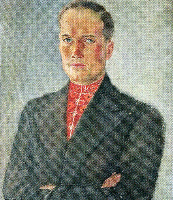 1947 рік. Михайло Онуфрійович Франко. Художник Григорій Смольський