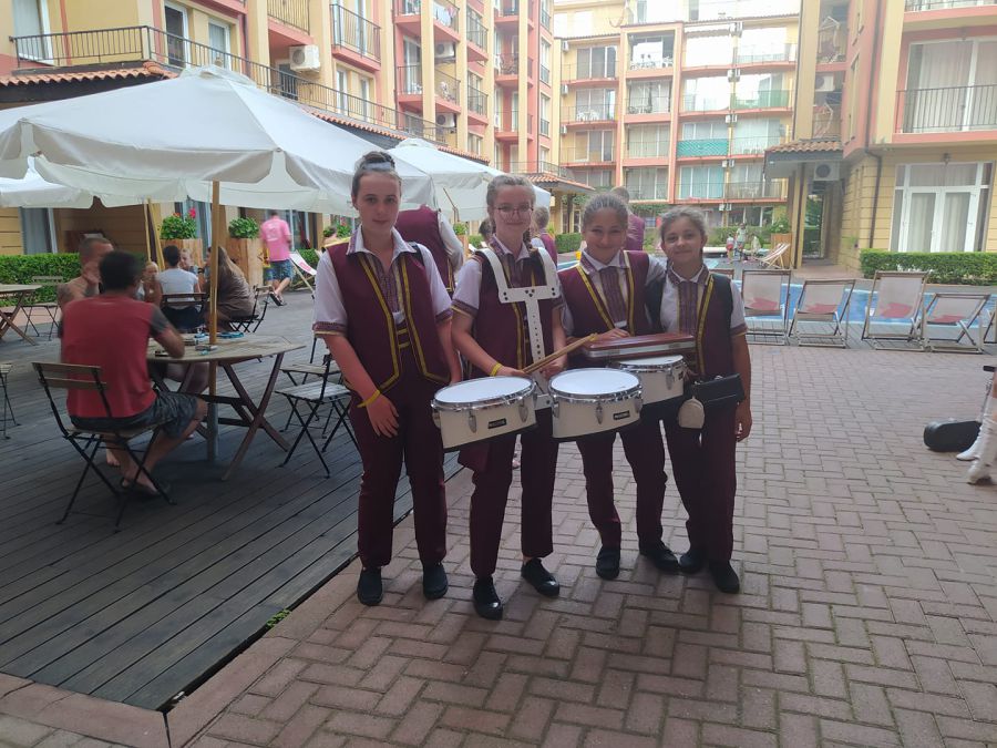 Калуські духовики влаштували між собою справжній батл, який гідно оцінили глядачі. Фото: Катя Чернега, Мар'яна Федорів