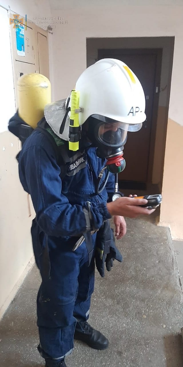 На першому поверсі будинку було виявлено витік газу.