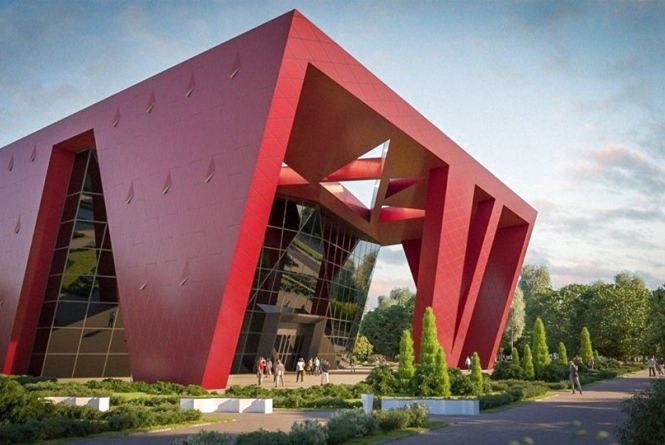 Ілюстрація. Попередньо планується збудувати спорткомплекс на 1000 посадочних місць