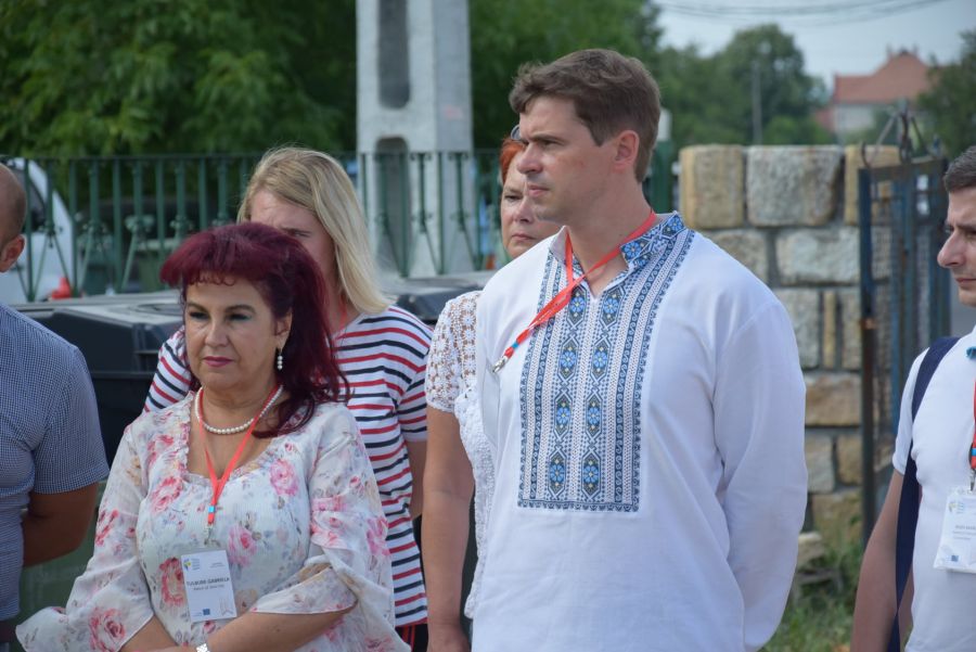 Калуську делегацію очолив міський голова Андрій Найда. Фото: Tulbure Gabriela Florica/Facebook