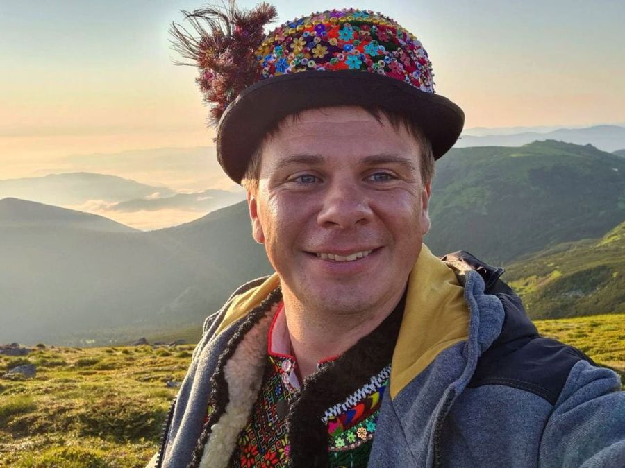 Дмитро Комаров каже, що давно приїжджає у Верховину, як додому