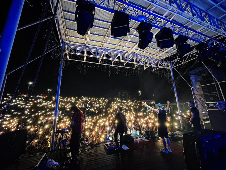 Гурт Kalush вперше виступив в рідному місті.