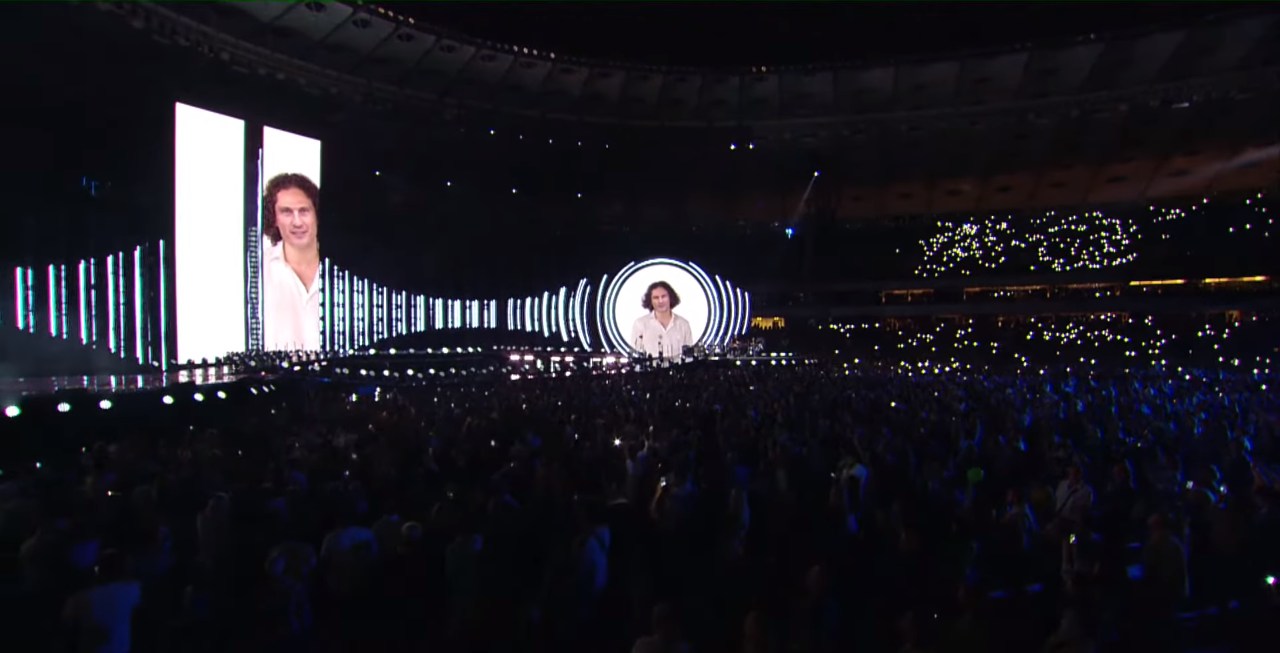 Концерт відбувся на День Незалежності України.