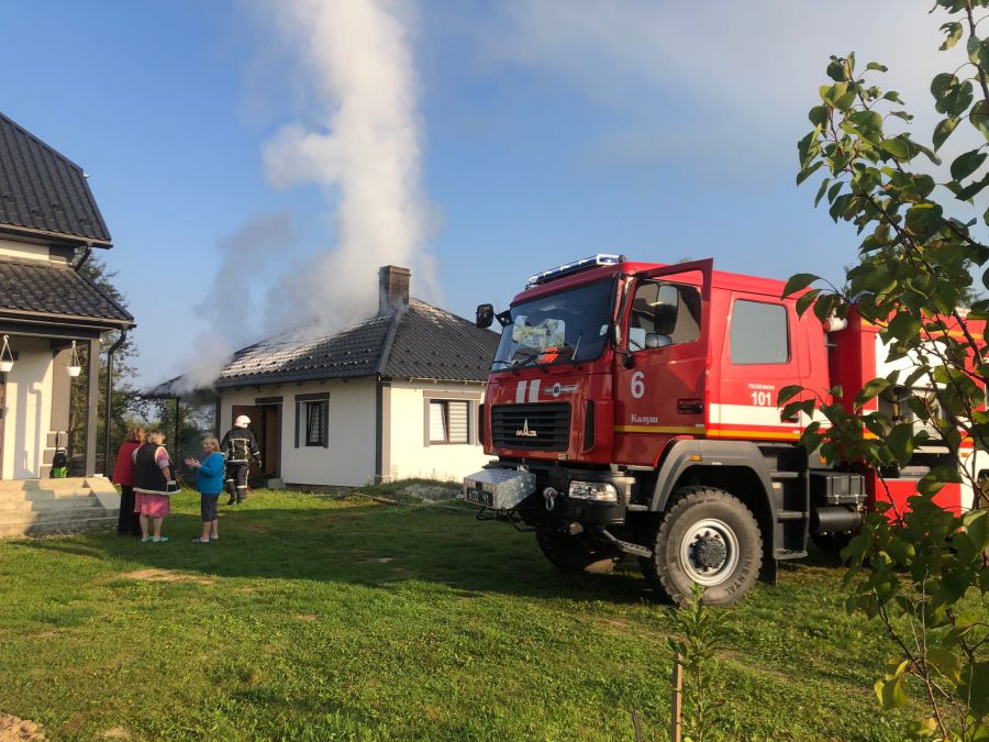 Ймовірною причиною виникнення пожежі стало коротке замикання електромережі