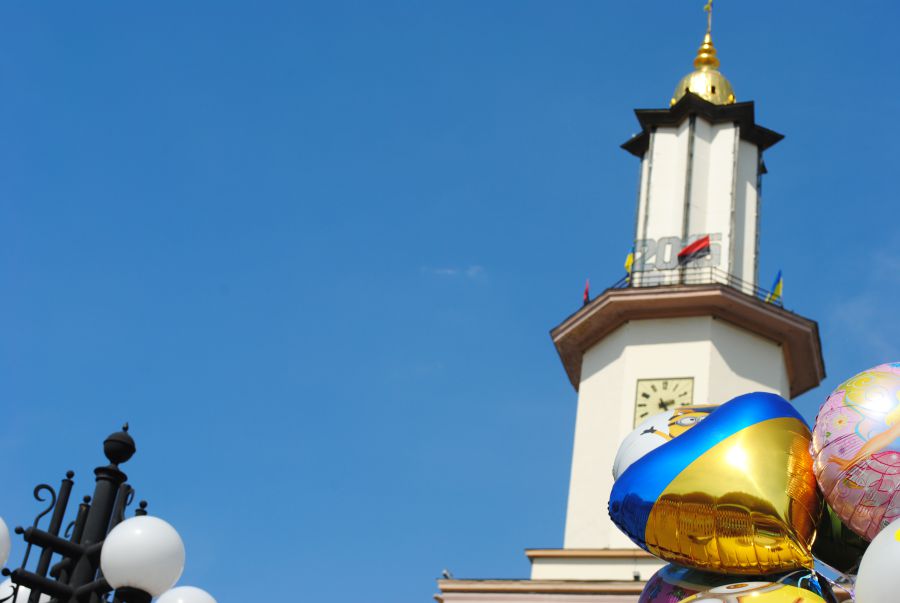 Ілюстрація. Святкування проходило не тільки центральній частині міста.