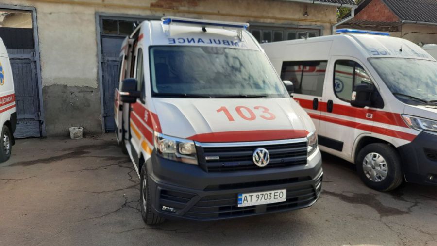 За два роки Калуська "швидка" отримала сім нових спеціалізованих автомобілів