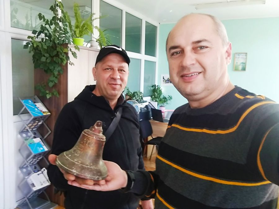 Отриманий дзвоник поповнить експозицію майбутнього музею