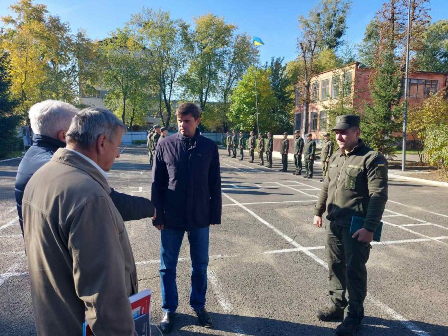 Нещодавно керівництво громади ознайомилось із завданнями патрульної роти та побутом військовослужбовців