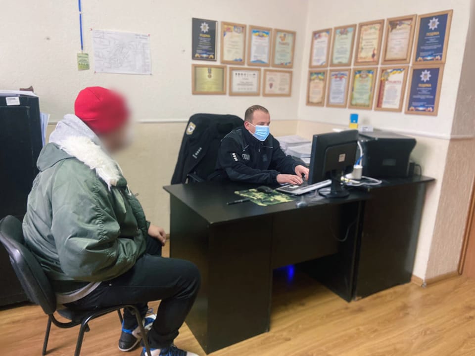 Затриманий був на підпитку.