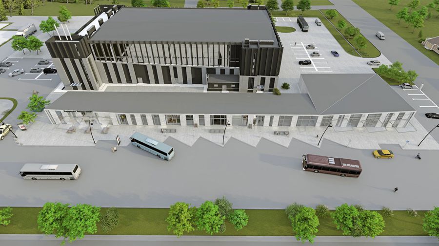 ПП «Стравбуд» на інвестиційний конкурс подало ескізний проєкт майбутньої автостанції