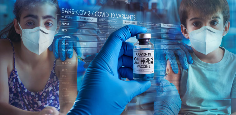 Ілюстроване фото. Штам "Омікрон" почив вражати і підлітків.