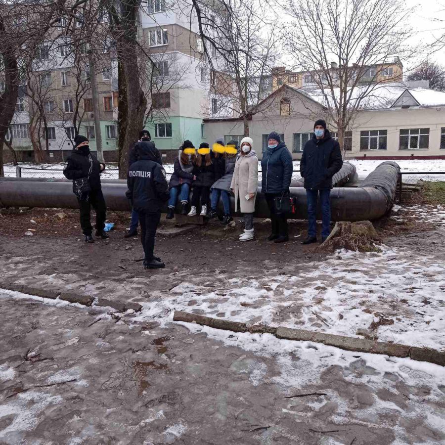 Учасники рейду провели роз’яснювальну роботу з неповнолітніми