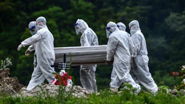 Ілюстроване фото. З початку лютого у Калуші поховали шестеро людей, які померли від коронавірусу