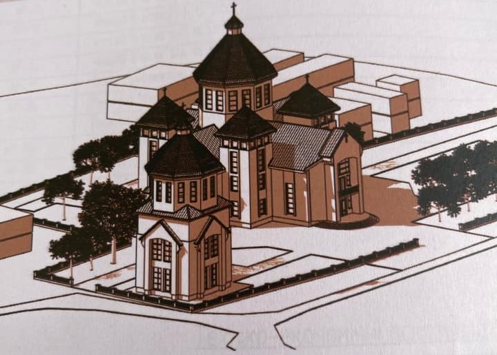 Чоловіків Голиня запрошують допомогти у будівництві дзвіниці. Фото: Ірина Андріїв