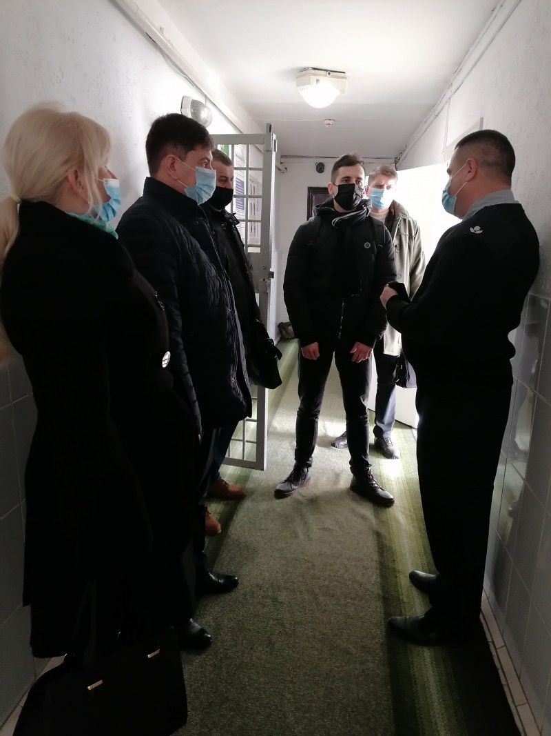 Спостережна комісія відзначила належне технічне і матеріальне забезпечення ізолятора. Фото: kalushcity.gov.ua