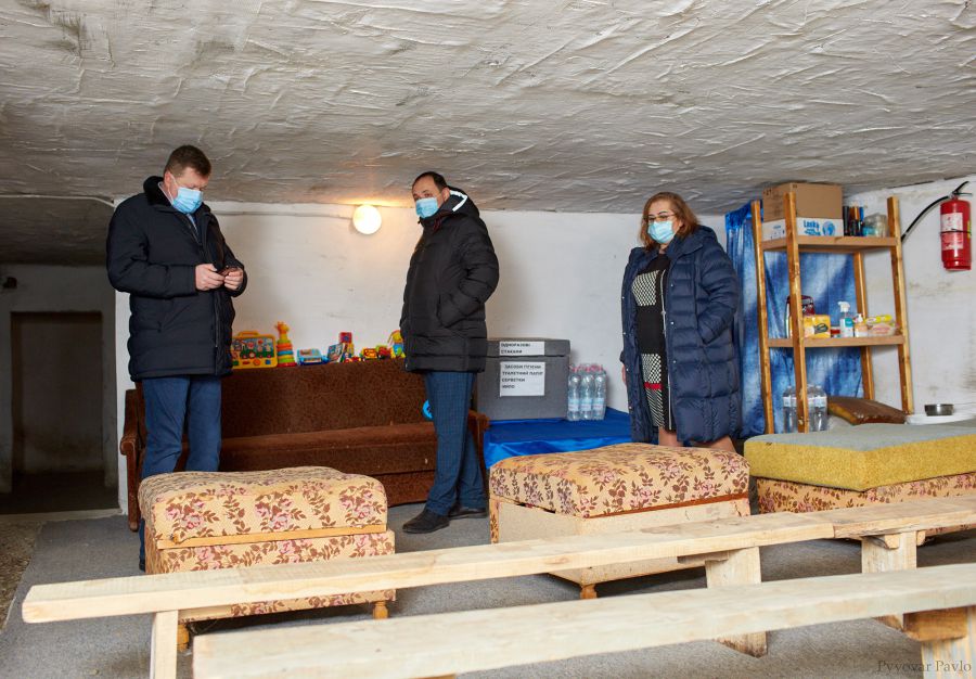 Дітей проінструктували, як діяти під час небезпеки.