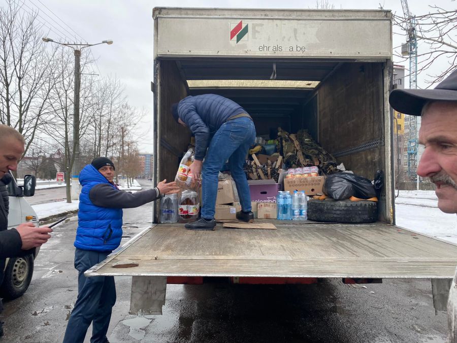 Громади зібрали допомогу для Харкова і Києва. Фото: Оксана Савчук
