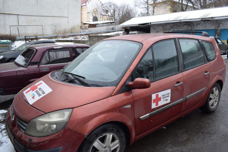 Автівку передали для місцевого військкомату